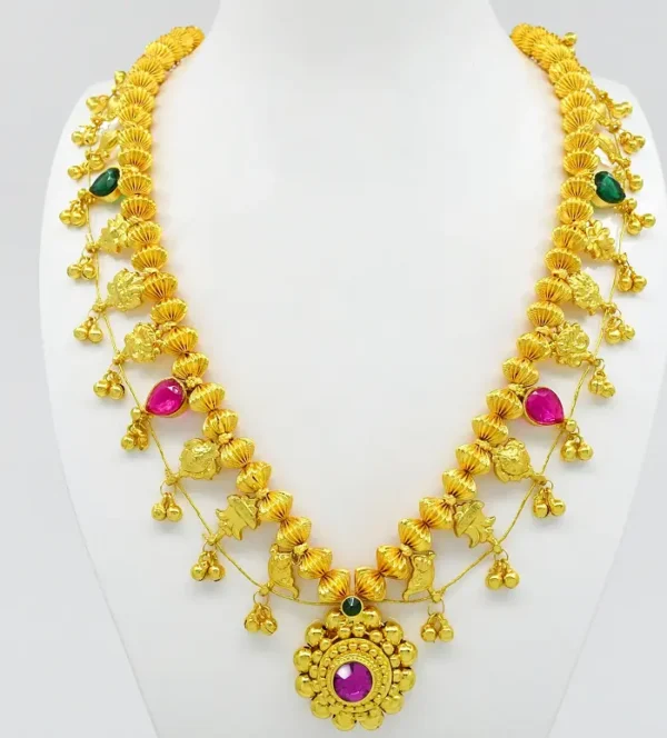 Kolhapuri Saaj Multicolor Necklace