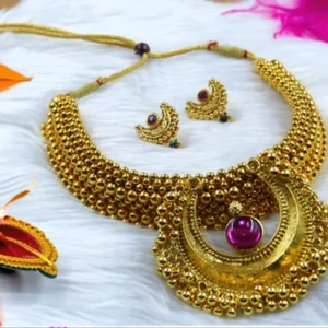 Bridal Kolhapuri Thushi Necklace