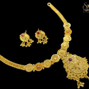 bridal Kolhapuri Saaj necklace