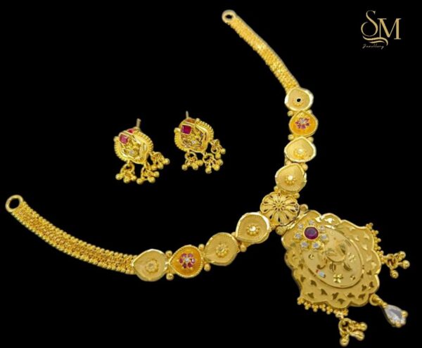 bridal Kolhapuri Saaj necklace